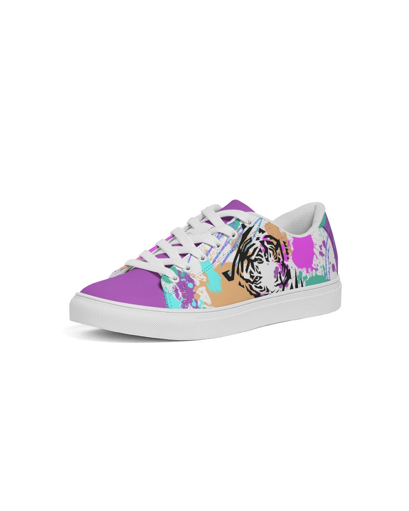Tiger Women's Faux-Leather Sneaker